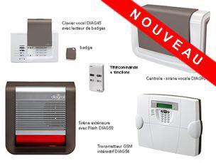 Alarme Diagral sur mesure
